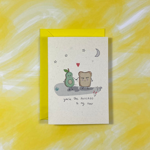 Funny Couple 'Avocado and Toast' Card