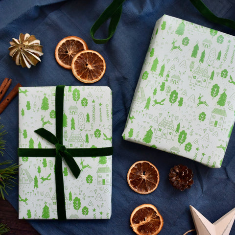 Winter Woodland Wrapping Paper